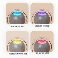 Talking Dog Club Automatic Rotating Interactive LED Ball for Cats, Kittens and Puppies (Red)